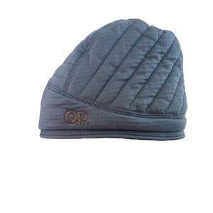 Outdoor Research Tundra aerogel blue Quilted Beanie Sz S/M